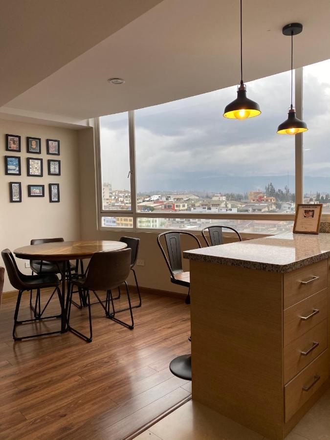 Wanderlot - Departamento Leganza - Penthouse Lujoso Appartement Riobamba Buitenkant foto