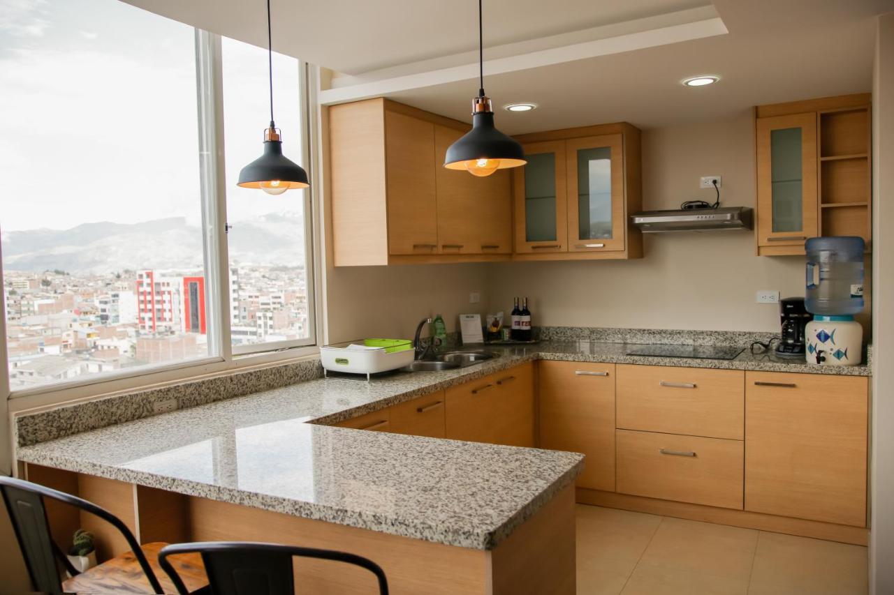 Wanderlot - Departamento Leganza - Penthouse Lujoso Appartement Riobamba Buitenkant foto