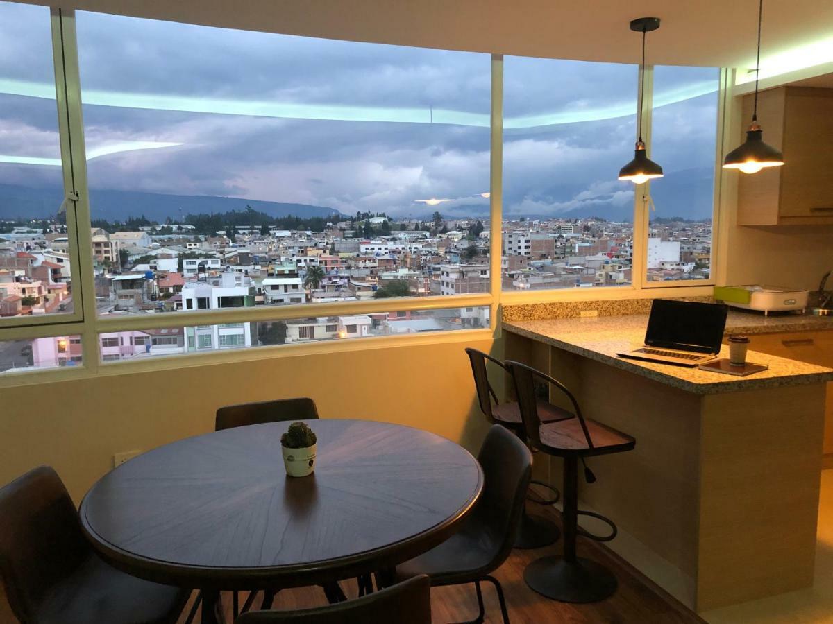 Wanderlot - Departamento Leganza - Penthouse Lujoso Appartement Riobamba Buitenkant foto